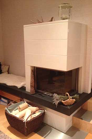 Kaminofen einer Privatperson