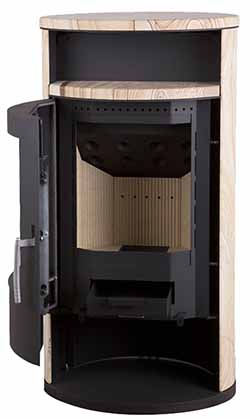 Kaminofen Wasserfuehrend Island Aqua