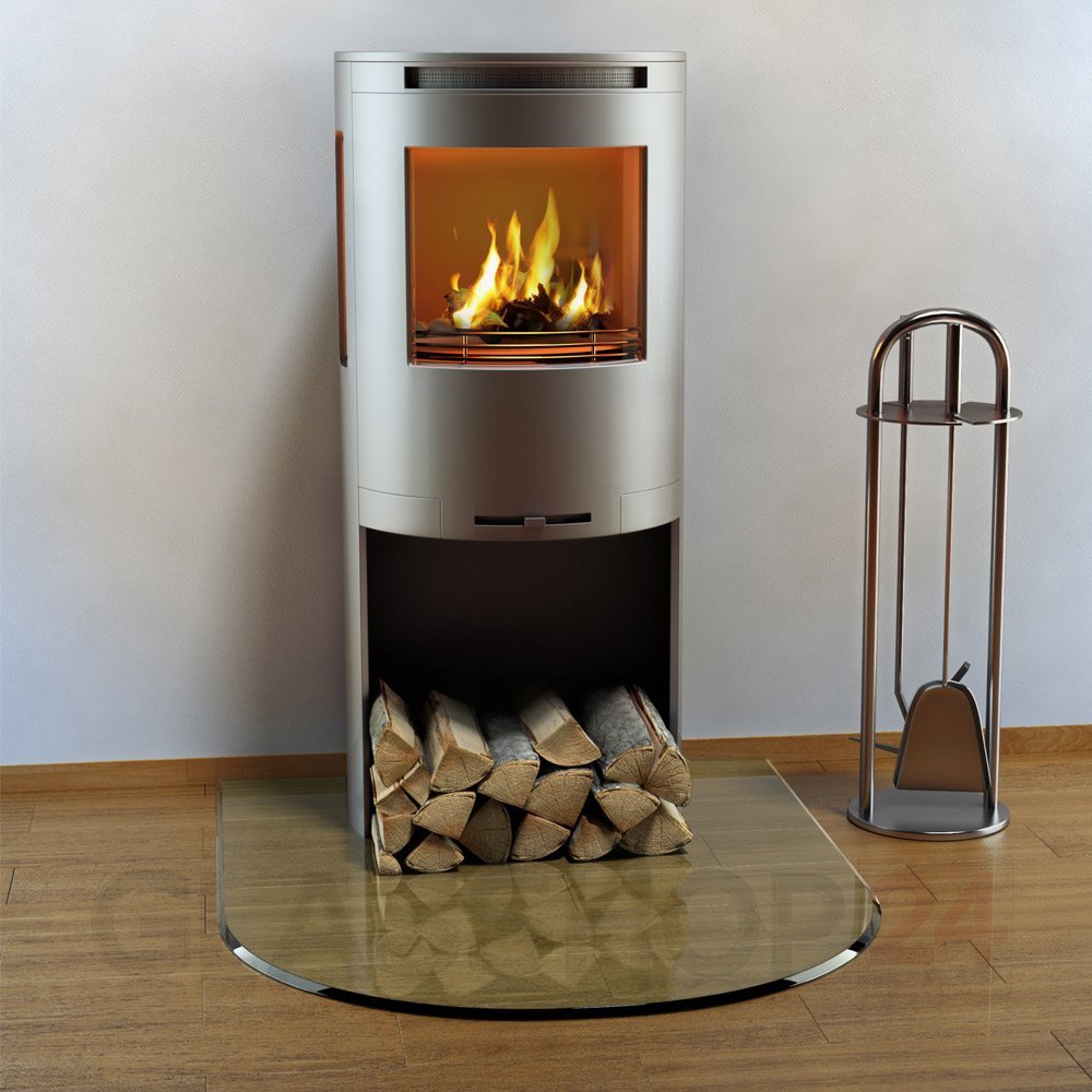 Kaminofen Kaminglasplatte